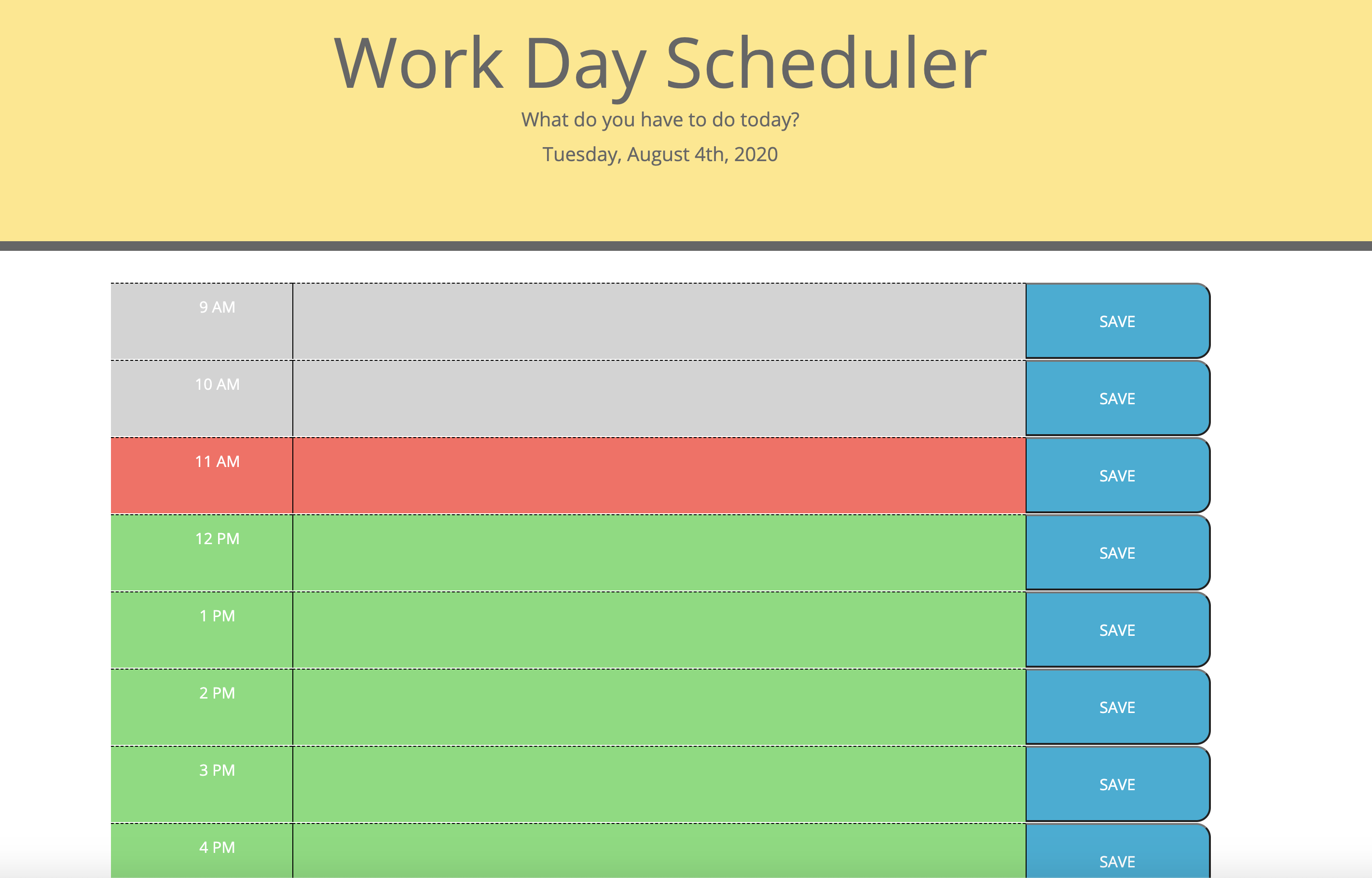 Calendar